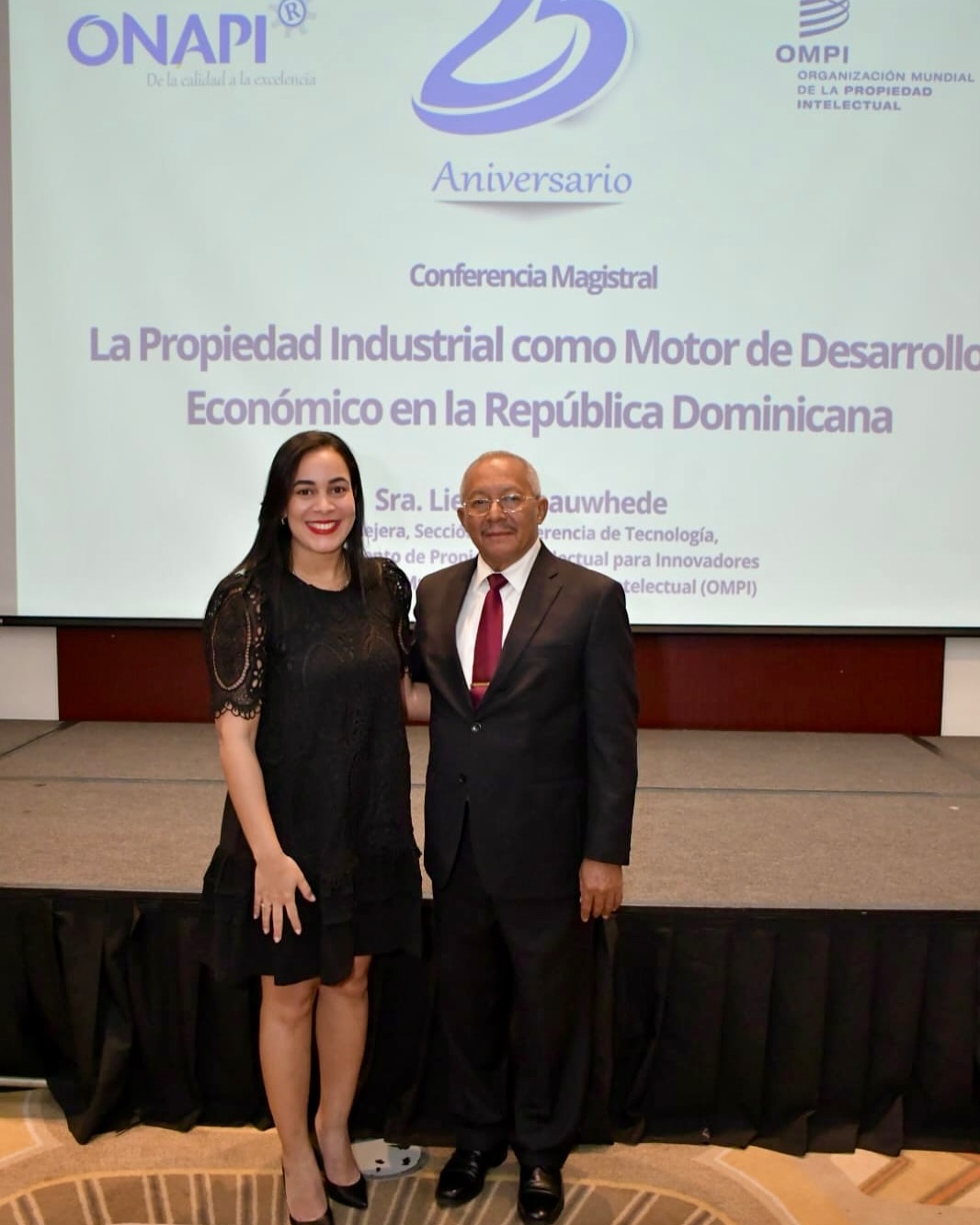 La semana pasada acompañamos la celebración del 25 aniversario de ONAPI y la Ley 20-00 con una